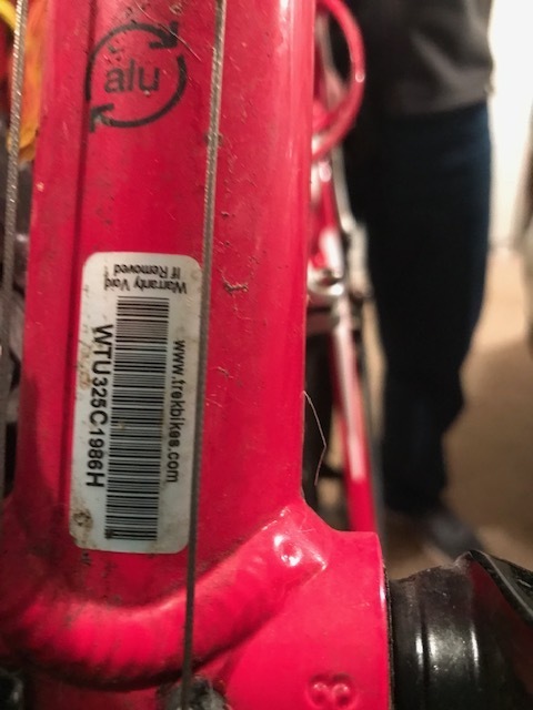 shelby bicycle serial numbers
